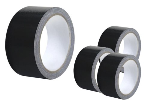 LEAN Taśma Tekstylna Wytrzymała Mocna Uniwersalna Czarna 48mm/54Y LEAN Taśma Tekstylna Wytrzymała Mocna Uniwersalna Czarna 48mm/54Y