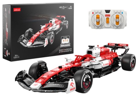 Rastar Auto RC 1:8 Alfa Romeo Bolid F1 Rastar C42 Czerwone Rastar Auto RC 1:8 Alfa Romeo Bolid F1 Rastar C42 Czerwone