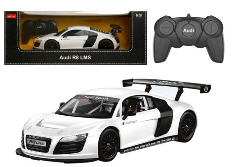 Rastar Auto Sportowe RC 1:18 Zdalnie Sterowane Audi R8 Białe Rastar Auto Sportowe RC 1:18 Zdalnie Sterowane Audi R8 Białe