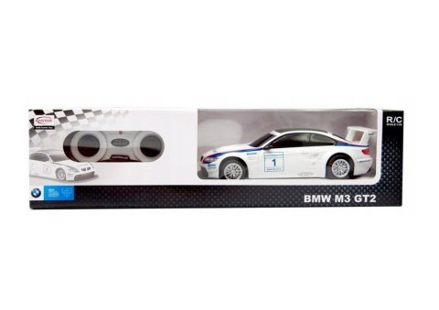 Rastar Auto Sportowe RC 1:24 Zdalnie Sterowane BMW M3 GT2 białe Rastar Auto Sportowe RC 1:24 Zdalnie Sterowane BMW M3 GT2 białe