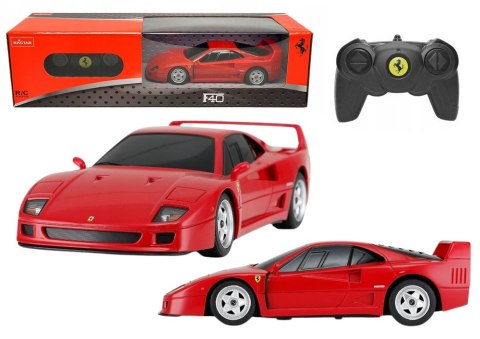 Rastar Auto Sportowe RC 1:24 Zdalnie Sterowane Ferrari F40 Czerwone Rastar Auto Sportowe RC 1:24 Zdalnie Sterowane Ferrari F40 Czerwone