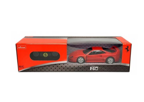 Rastar Auto Sportowe RC 1:24 Zdalnie Sterowane Ferrari F40 Czerwone Rastar Auto Sportowe RC 1:24 Zdalnie Sterowane Ferrari F40 Czerwone