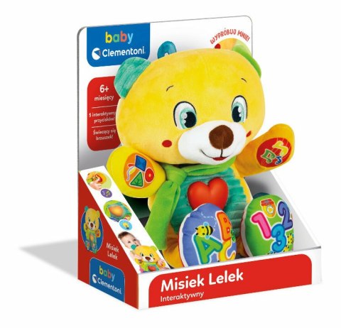 Clementoni Interaktywny Misiek Lelek Clementoni 50704 Clementoni Interaktywny Misiek Lelek Clementoni 50704