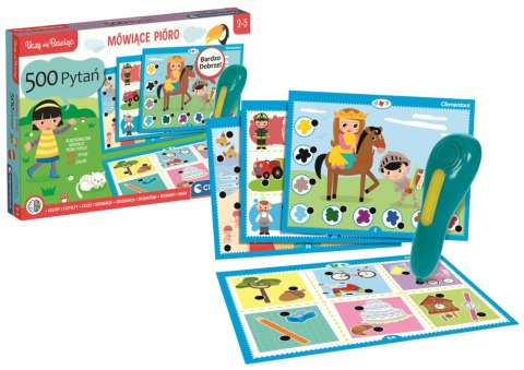 Clementoni Mówiące Pióro 500 Pytań Clementoni 50782 Clementoni Mówiące Pióro 500 Pytań Clementoni 50782