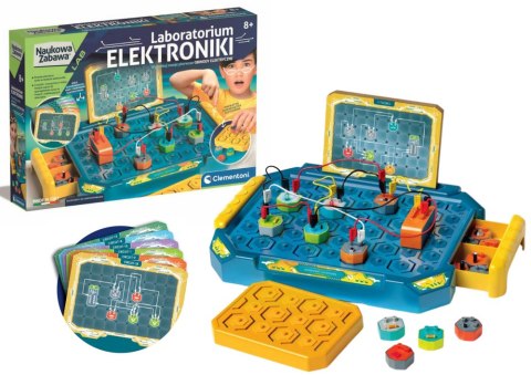 Clementoni Naukowa Zabawa Laboratorium Elektroniki Clementoni 50727