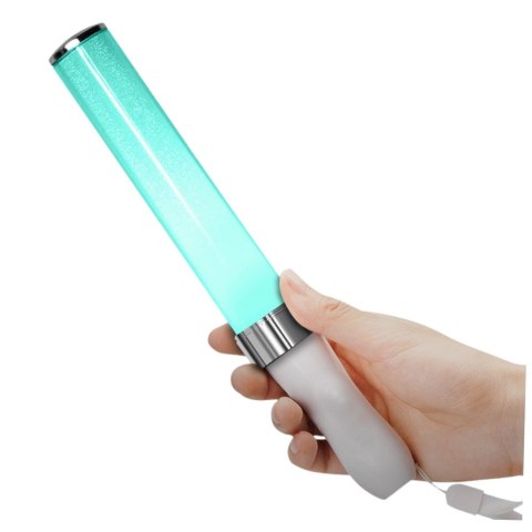 LEAN Świecąca Pałka LED Gadżet Na Imprezy Trzy Tryby Świecenia 25,5cm LEAN Świecąca Pałka LED Gadżet Na Imprezy Trzy Tryby Świecenia 25,5cm