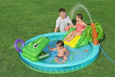 Bestway Dmuchany Plan Zabaw Krokodyl 224 x 181 x 72 cm Bestway Bestway Dmuchany Plan Zabaw Krokodyl 224 x 181 x 72 cm Bestway