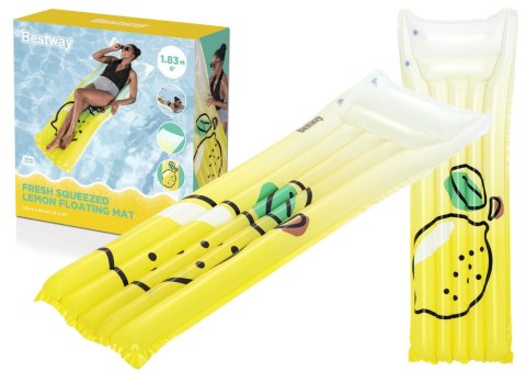 Bestway Materac Do Pływania Cytrynka 183 x 69 cm Bestway 44122 Bestway Materac Do Pływania Cytrynka 183 x 69 cm Bestway 44122
