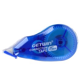LEAN Korektor W Taśmie Myszka Szkolny Biurowy 15m x 5mm Niebieski