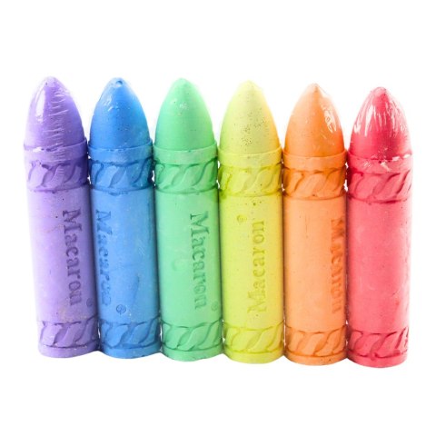 LEAN Kreda Kolorowa Neonowa Tablicowa Chodnikowa Zestaw 6 Szt LEAN Kreda Kolorowa Neonowa Tablicowa Chodnikowa Zestaw 6 Szt