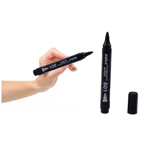 LEAN Marker Permanentny Wodoodporny Czarny 2,5-4,5 mm LEAN Marker Permanentny Wodoodporny Czarny 2,5-4,5 mm