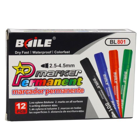 LEAN Marker Permanentny Wodoodporny Zielony 2,5-4,5 mm LEAN Marker Permanentny Wodoodporny Zielony 2,5-4,5 mm