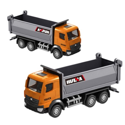 HUINA Wywrotka Metalowa Model Kolekcjonerski Huina Pomarańczowa 1:80 HUINA Wywrotka Metalowa Model Kolekcjonerski Huina Pomarańczowa 1:80