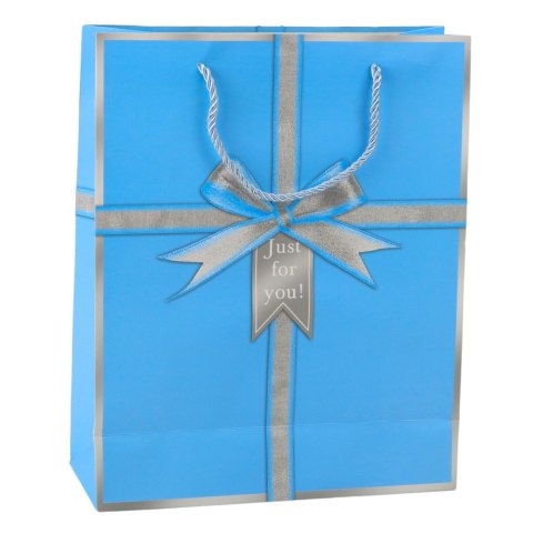 LEAN Torba Prezentowa Kokarda Just For You 32 x 26 x 12 cm LEAN Torba Prezentowa Kokarda Just For You 32 x 26 x 12 cm