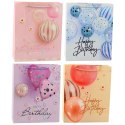LEAN Torba Prezentowa Urodzinowa Balony Happy Birthday 32 x 26 x 12 cm