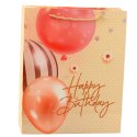 LEAN Torba Prezentowa Urodzinowa Balony Happy Birthday 32 x 26 x 12 cm