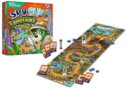 Trefl Gry 02652 Gra Spy Guy Juior Dinozaury 2652