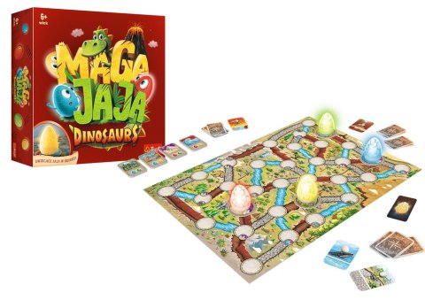 Trefl Gry Gra Rodzinna Magajaja Dinosaurs Trefl 02281 Trefl Gry Gra Rodzinna Magajaja Dinosaurs Trefl 02281