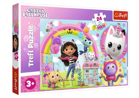 Trefl Puzzle Puzzle - 24 Maxi -Wesoła Gabi Trefl 14353 Trefl Puzzle Puzzle - 24 Maxi -Wesoła Gabi Trefl 14353
