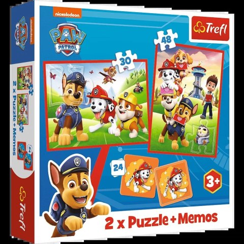 Trefl Puzzle Puzzle - 2w1 + memos - Psia ekipa w akcji - Viacom PAW Patrol 93337 Trefl Puzzle Puzzle - 2w1 + memos - Psia ekipa w akcji - Viacom PAW Patrol 93337