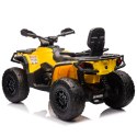 LEAN CARS Quad Can Am Outlander 4x4 DK-CA005 Żółty