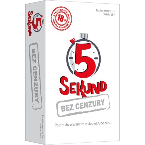 Trefl Gry 5 Sekund BEZ CENZURY Trefl 01559 Trefl Gry 5 Sekund BEZ CENZURY Trefl 01559