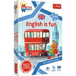 Trefl Gry Gra Edukacyjna English is Fun z Serii Mistrz Wiedzy Trefl 01954