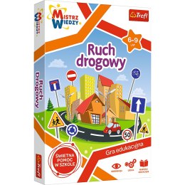 Trefl Gry Gra Edukacyjna Ruch drogowy z Serii Mistrz Wiedzy Trefl 01955