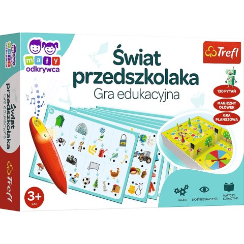 Trefl Gry Gra Edukacyjna Świat przedszkolaka Magiczny ołówek Trefl 02112 Trefl Gry Gra Edukacyjna Świat przedszkolaka Magiczny ołówek Trefl 02112