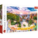 Trefl Puzzle Puzzle - "1000" - Zachód słońca nad Barceloną, Hiszpania Trefl 10711