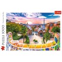 Trefl Puzzle Puzzle - "1000" - Zachód słońca nad Barceloną, Hiszpania Trefl 10711