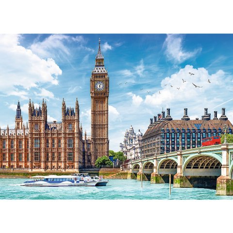 Trefl Puzzle Puzzle 2000 - Big Ben, Londyn, Anglia Trefl 27120 Trefl Puzzle Puzzle 2000 - Big Ben, Londyn, Anglia Trefl 27120