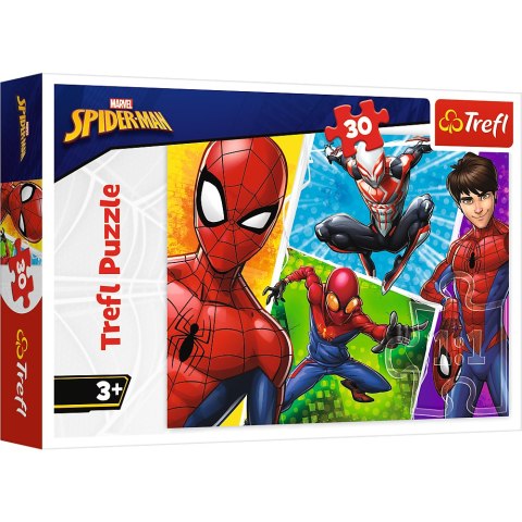 Trefl Puzzle Puzzle - "30" - Spider-Man i Miguel Trefl 18242 Trefl Puzzle Puzzle - "30" - Spider-Man i Miguel Trefl 18242