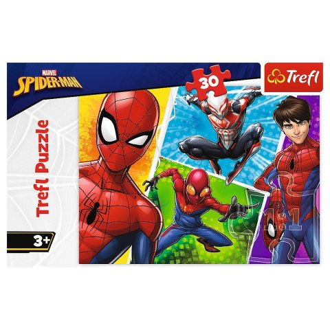 Trefl Puzzle Puzzle - "30" - Spider-Man i Miguel Trefl 18242 Trefl Puzzle Puzzle - "30" - Spider-Man i Miguel Trefl 18242