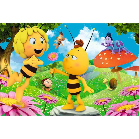 Trefl Puzzle Puzzle - 60 - Kwiatek dla Mai - Studio 100 Maya the Bee 17330 Trefl Puzzle Puzzle - 60 - Kwiatek dla Mai - Studio 100 Maya the Bee 17330