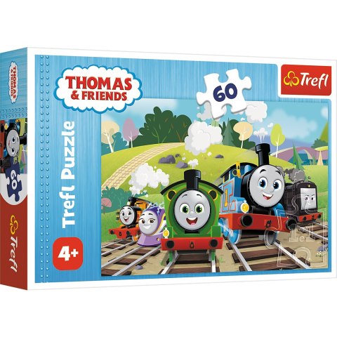 Trefl Puzzle Puzzle - "60" - Tomek na wycieczce Trefl 17379 Trefl Puzzle Puzzle - "60" - Tomek na wycieczce Trefl 17379