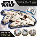 Trefl Puzzle Puzzle drewniane Star Wars 160 el. Sokół Millennium Trefl 20189