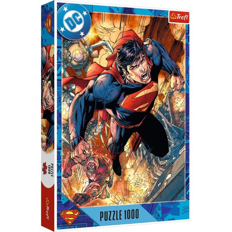 Marka niezdefiniowana Puzzle - 1000 - Superman w akcji Trefl 10936