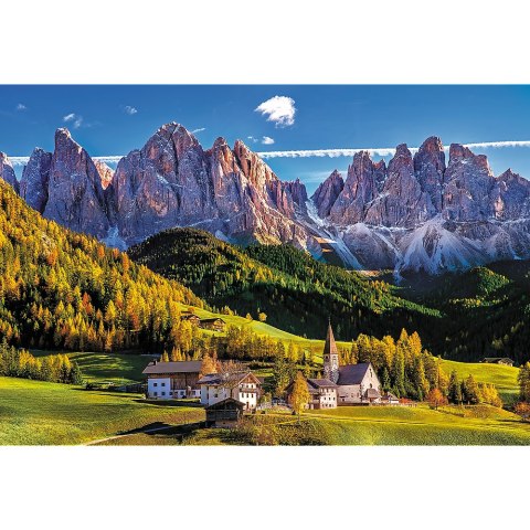 Marka niezdefiniowana Puzzle - 1500 - Dolina Val di Funes, Dolomity, Włochy Trefl 26163 Marka niezdefiniowana Puzzle - 1500 - Dolina Val di Funes, Dolomity, Włochy Trefl 26163