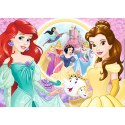 Trefl Puzzle Puzzle - 100 Glitter - Wspomnienia Belli i Arielki Trefl 14819