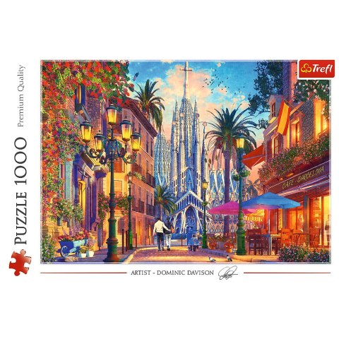 Trefl Puzzle Puzzle - 1000 - Barcelona, Hiszpania 10793 Trefl Puzzle Puzzle - 1000 - Barcelona, Hiszpania 10793