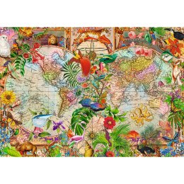 Trefl Puzzle Puzzle - 1000 Premium Plus - Tea Time: Antyczna mapa świata Trefl 12077