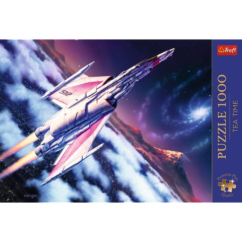Trefl Puzzle Puzzle - 1000 Premium Plus - Tea Time: Lot w kosmos Trefl 12075 Trefl Puzzle Puzzle - 1000 Premium Plus - Tea Time: Lot w kosmos Trefl 12075
