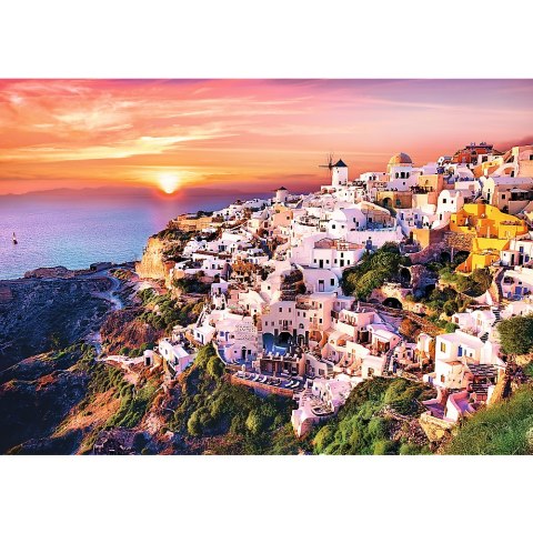 Trefl Puzzle Puzzle - 1000 - Zachód słońca nad Santorini - 500 px - Trefl 10435 Trefl Puzzle Puzzle - 1000 - Zachód słońca nad Santorini - 500 px - Trefl 10435