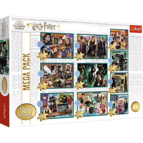 Trefl Puzzle Puzzle 10w1 Harry Potter W świecie Harrego Pottera 90392 Trefl Puzzle Puzzle 10w1 Harry Potter W świecie Harrego Pottera 90392