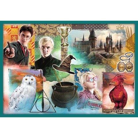 Trefl Puzzle Puzzle 10w1 Harry Potter W świecie Harrego Pottera 90392 Trefl Puzzle Puzzle 10w1 Harry Potter W świecie Harrego Pottera 90392