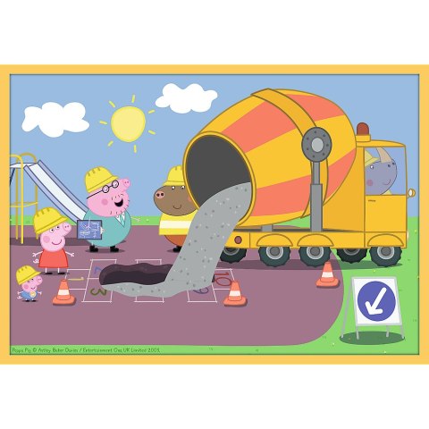 Trefl Puzzle Puzzle - 10w1 - Poznaj Świnkę Peppę / Peppa Pig 90383 Trefl Puzzle Puzzle - 10w1 - Poznaj Świnkę Peppę / Peppa Pig 90383