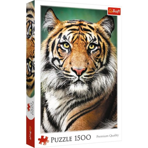 Trefl Puzzle Puzzle - "1500" - Portret tygrysa Trefl 26204 Trefl Puzzle Puzzle - "1500" - Portret tygrysa Trefl 26204