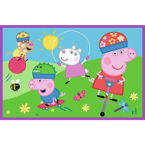 Trefl Puzzle Puzzle - 2x24 - Peppa na placu zabaw - Peppa Pig 34435 Trefl Puzzle Puzzle - 2x24 - Peppa na placu zabaw - Peppa Pig 34435