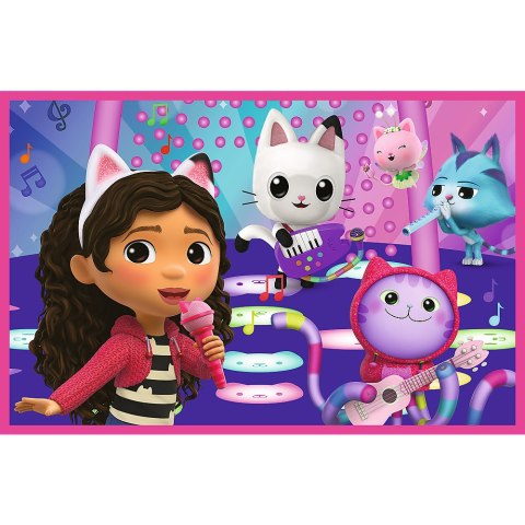 Trefl Puzzle Puzzle - 2x24 - Zabawy z Gabby - Universal Gabbys Dollhouse Trefl 34433 Trefl Puzzle Puzzle - 2x24 - Zabawy z Gabby - Universal Gabbys Dollhouse Trefl 34433